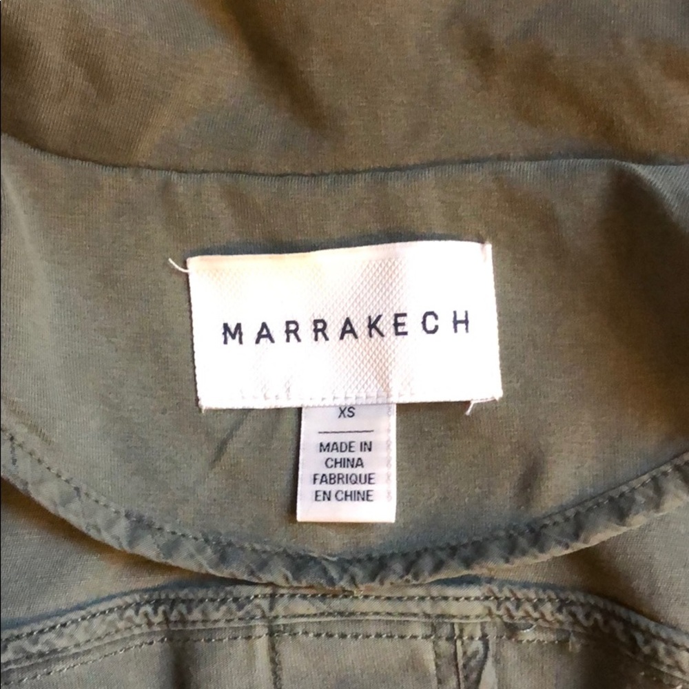 NWOT Marrakesh for Anthropologie Green Vest - Picture 7 of 8